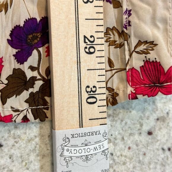 Just My Style Women's Floral Button Down Blouse Multicolor Size 1x - Picture 7 of 7